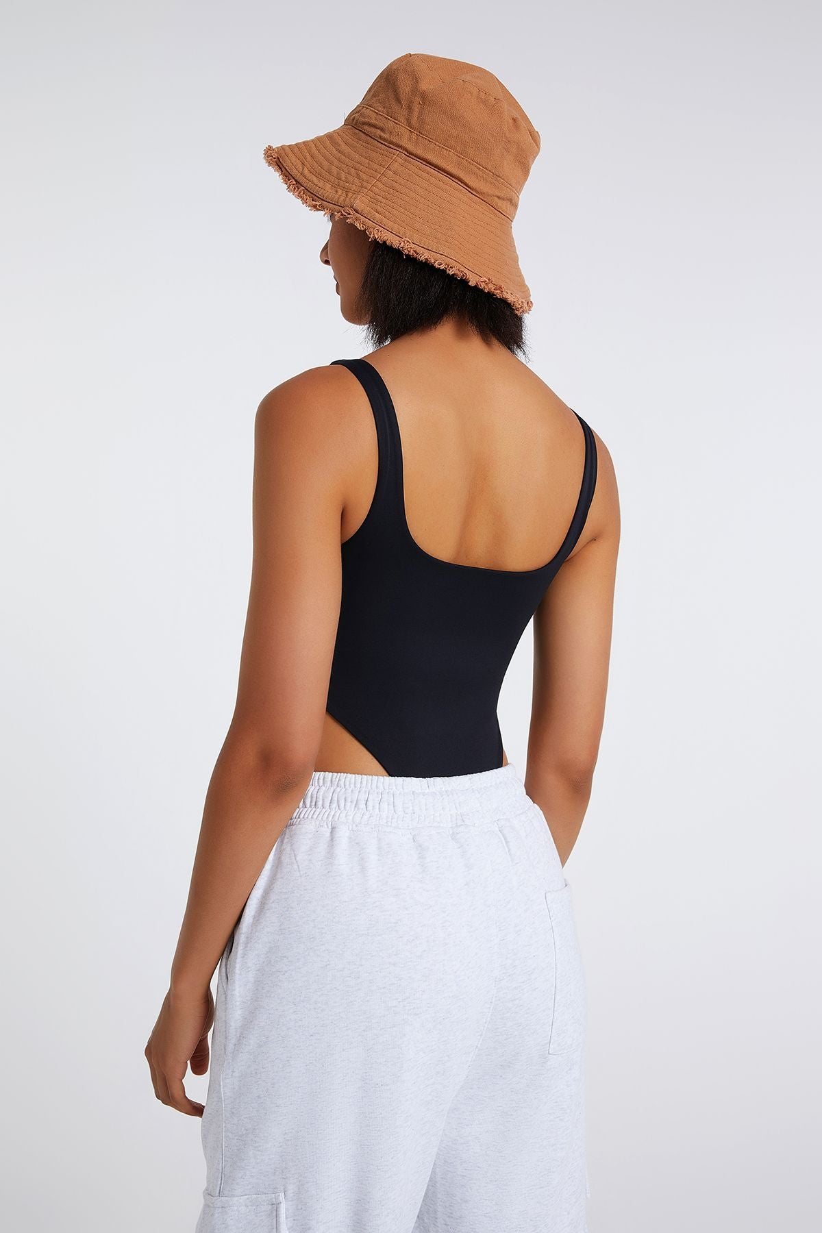 One Piece Backless Bodysuit by bornfocus