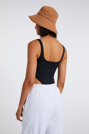 One Piece Backless Bodysuit by bornfocus