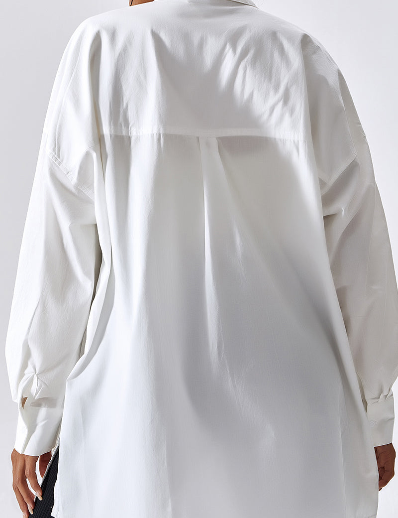 Oversized Longline Shirt by bornfocus