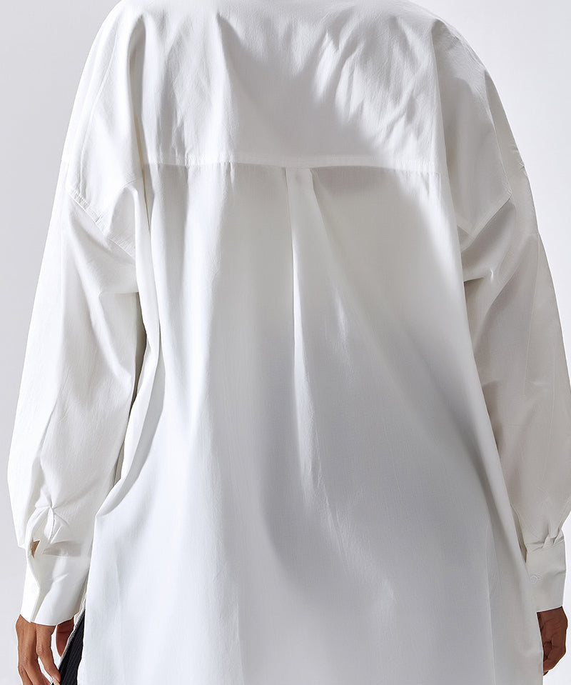 Oversized Longline Shirt by bornfocus