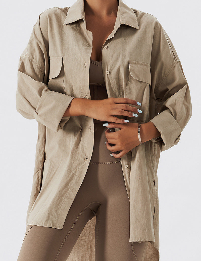 Oversized Longline Shirt by bornfocus