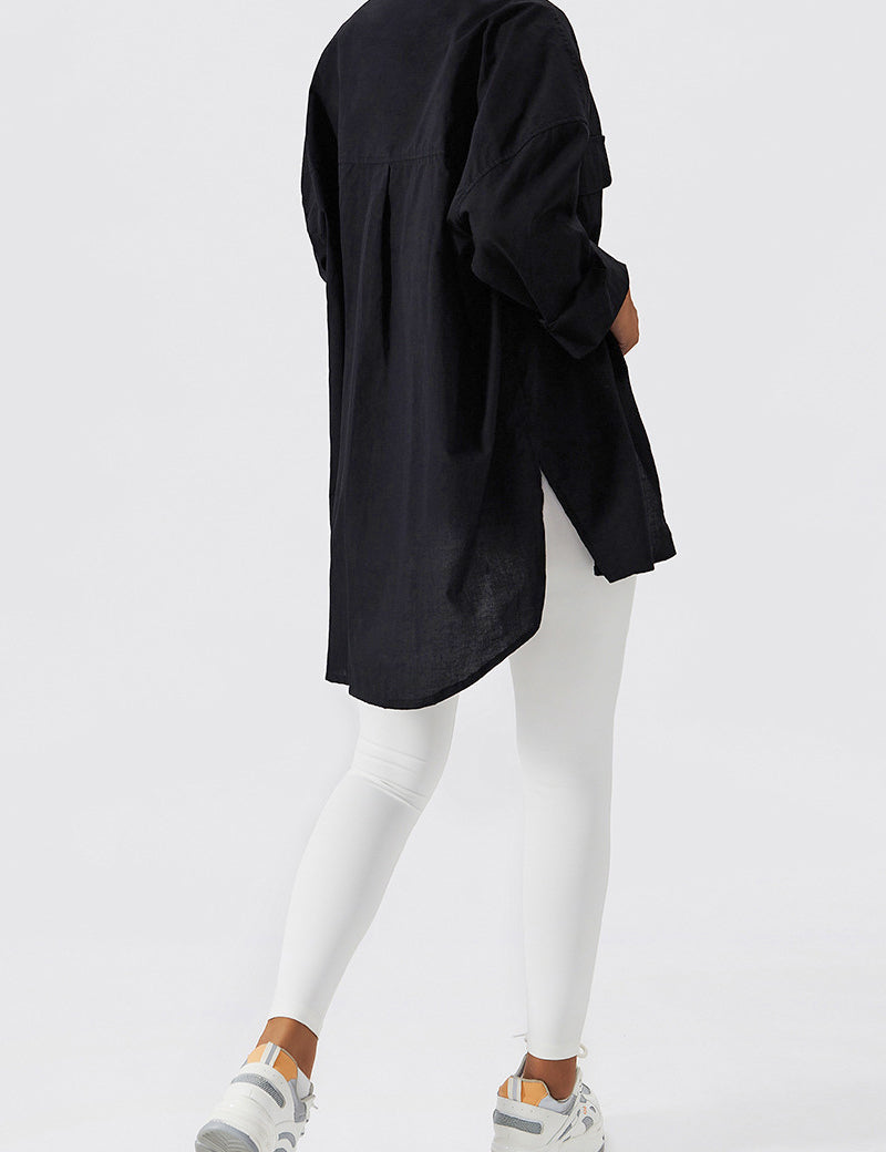 Oversized Longline Shirt by bornfocus