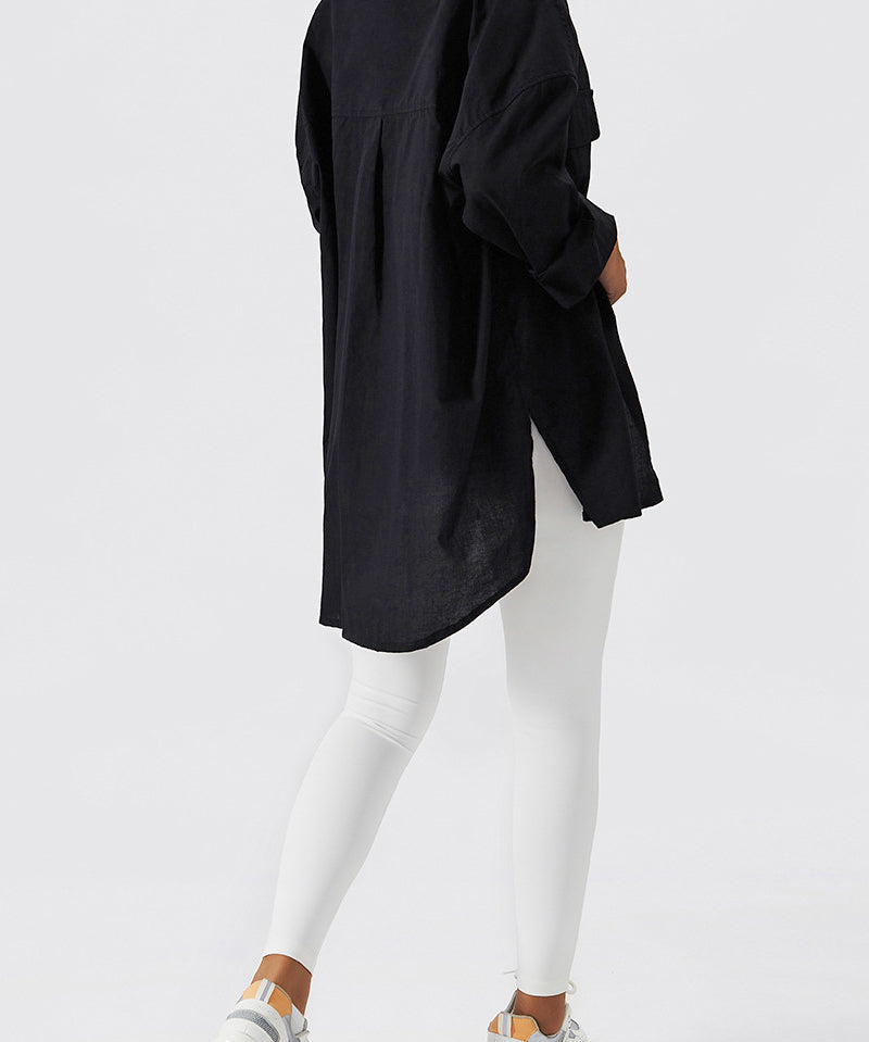 Oversized Longline Shirt by bornfocus