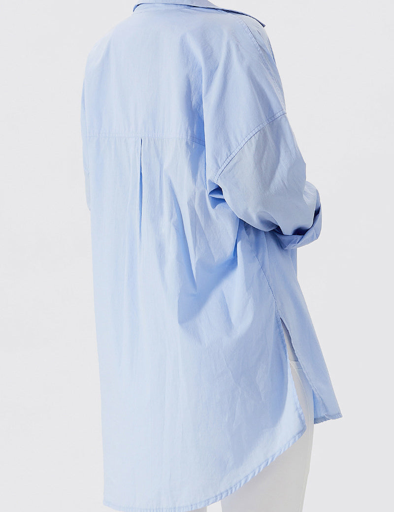 Oversized Longline Shirt by bornfocus