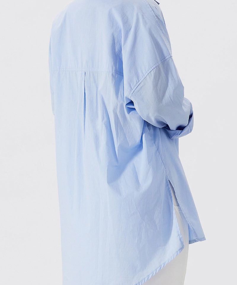 Oversized Longline Shirt by bornfocus