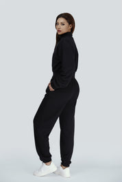 Low-Waist Sweatpant with Pockets by bornfocus