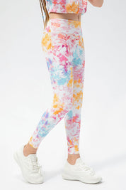 High-Rise Yoga Leggings for Girls by bornfocus