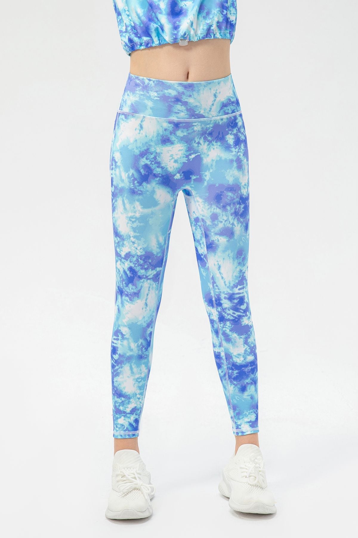 High-Rise Yoga Leggings for Girls by bornfocus