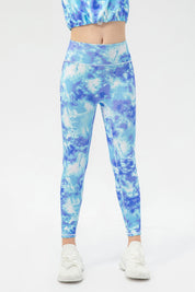 High-Rise Yoga Leggings for Girls by bornfocus