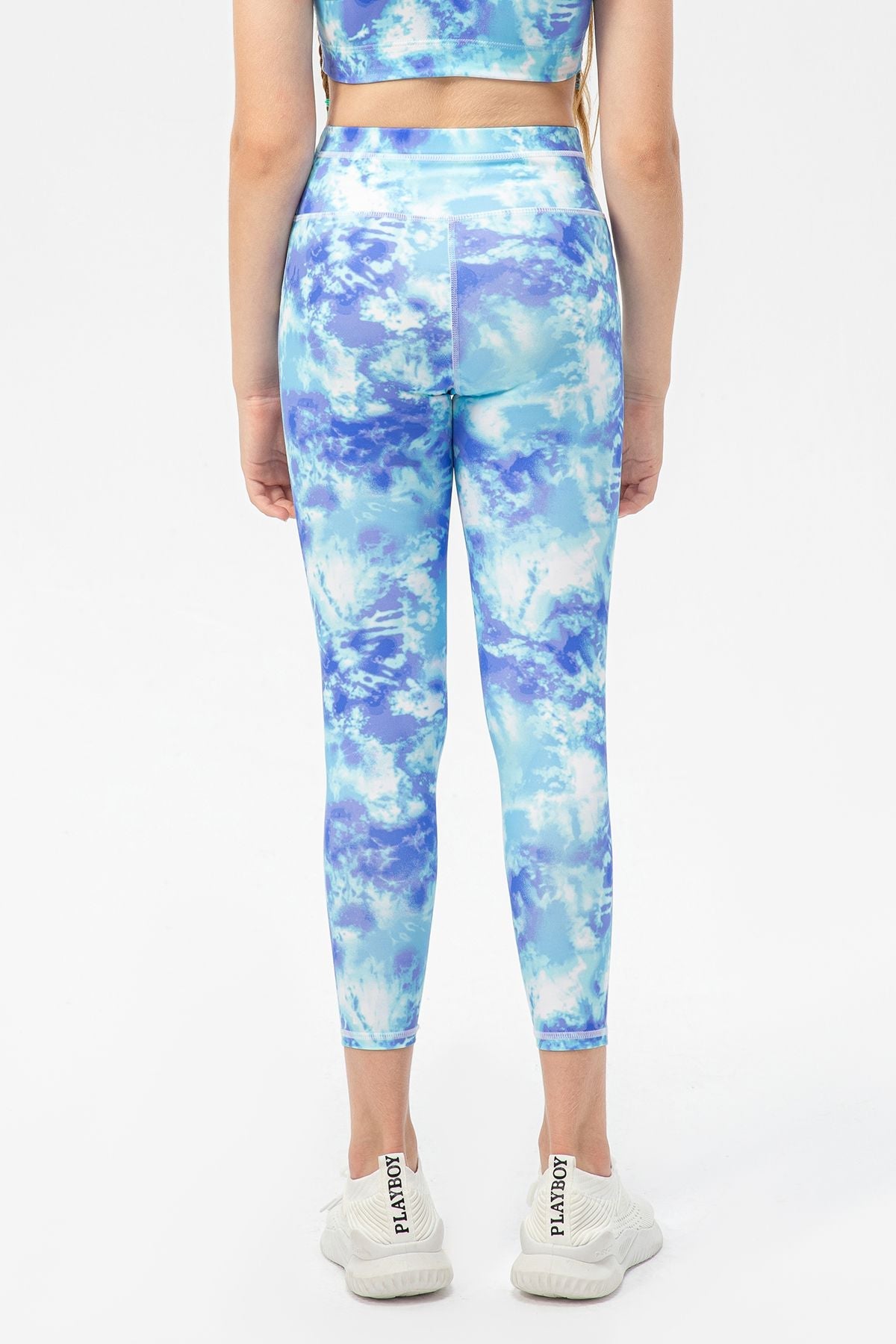 High-Rise Yoga Leggings for Girls by bornfocus