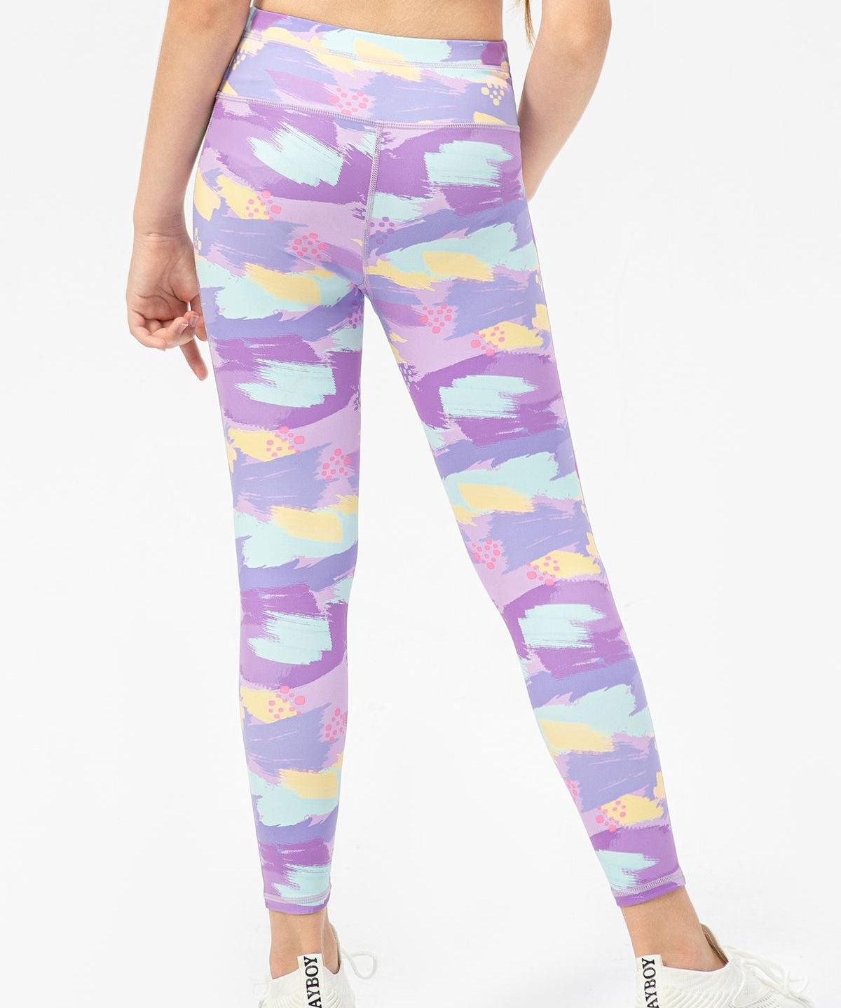 High-Rise Yoga Leggings for Girls by bornfocus