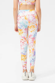 High-Rise Yoga Leggings for Girls by bornfocus