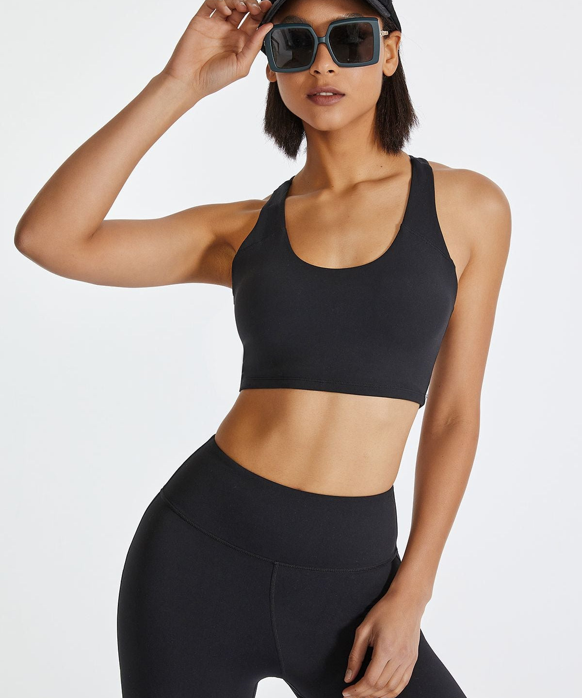 Bold Racerback Sports Bra by bornfocus