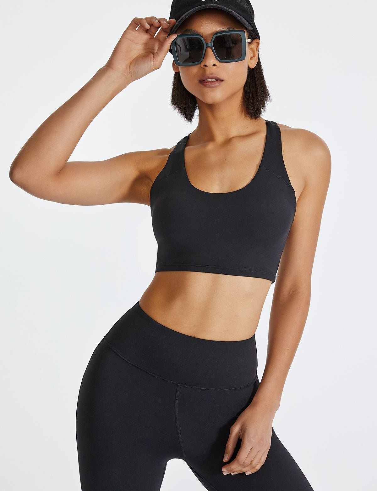 Bold Racerback Sports Bra by bornfocus