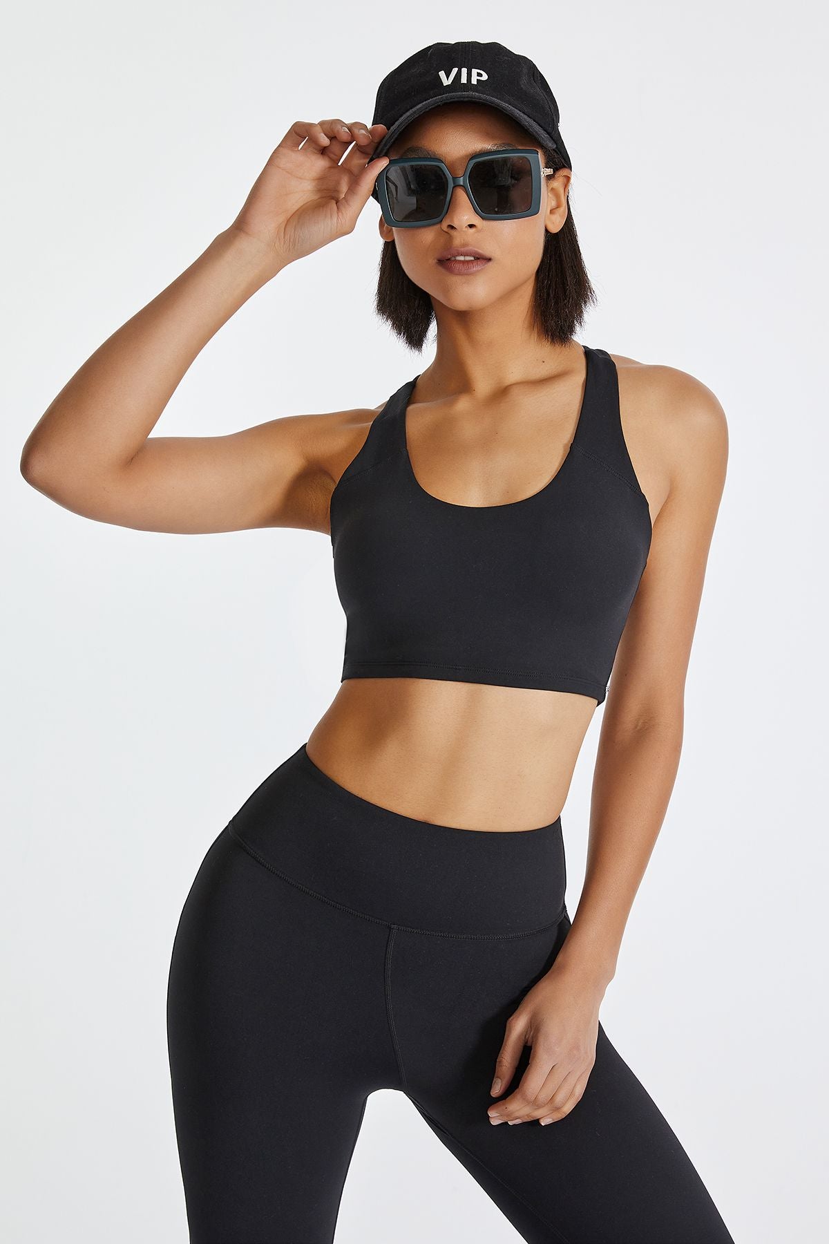 Bold Racerback Sports Bra by bornfocus