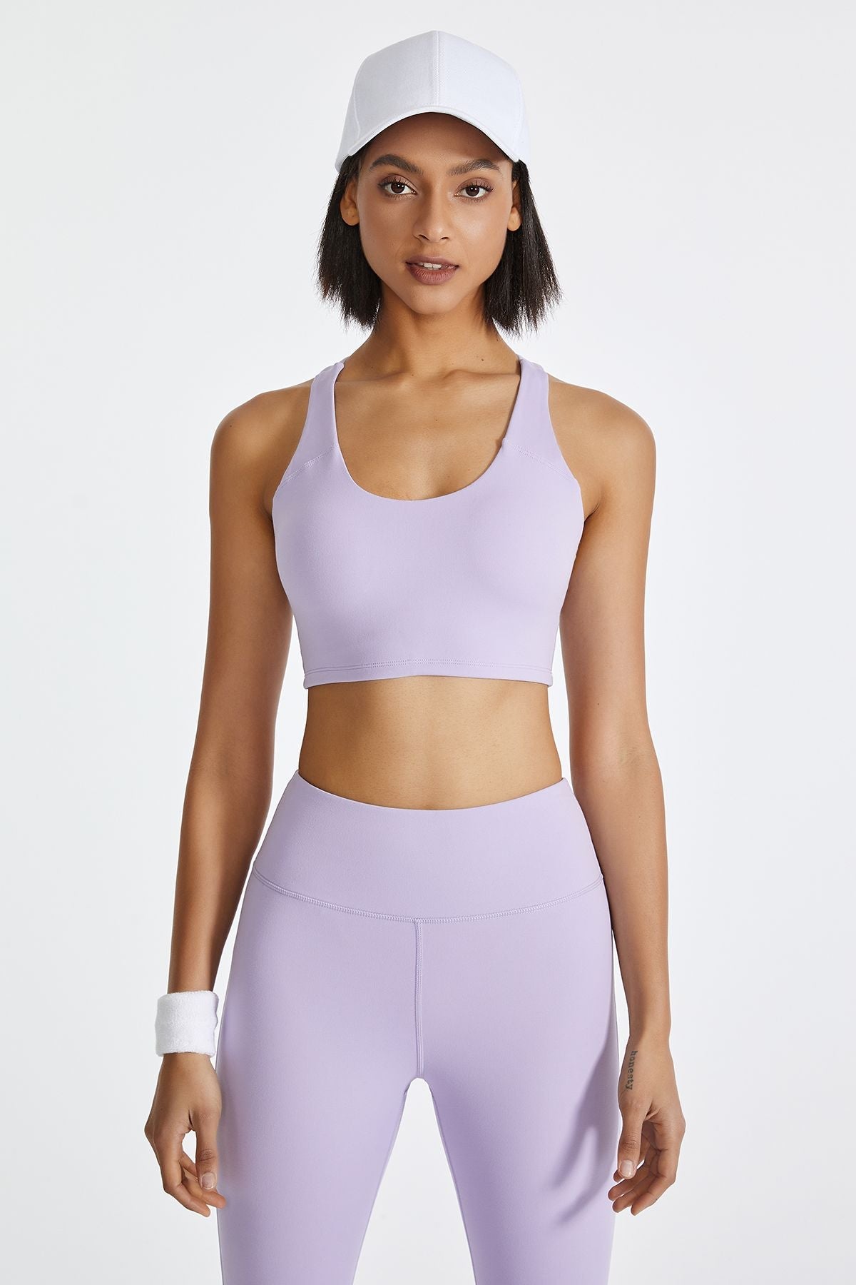 Bold Racerback Sports Bra by bornfocus