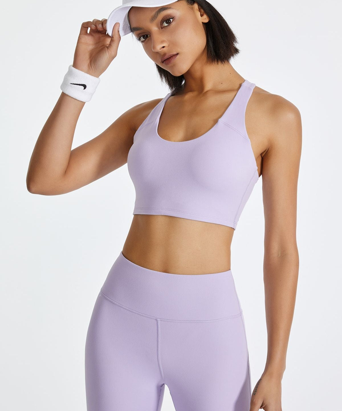 Bold Racerback Sports Bra by bornfocus