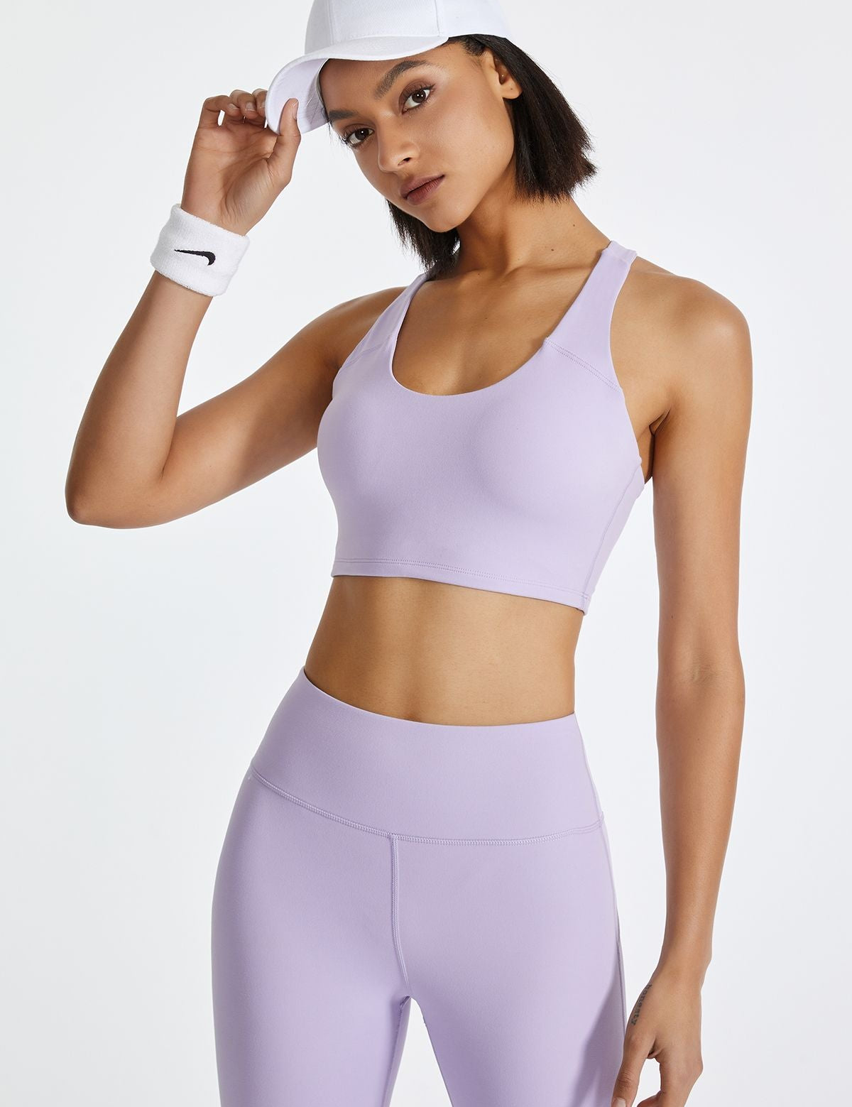 Bold Racerback Sports Bra by bornfocus