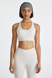 Bold Racerback Sports Bra by bornfocus