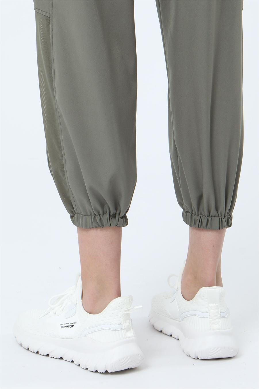 Mesh Panel Jogger Pants by bornfocus