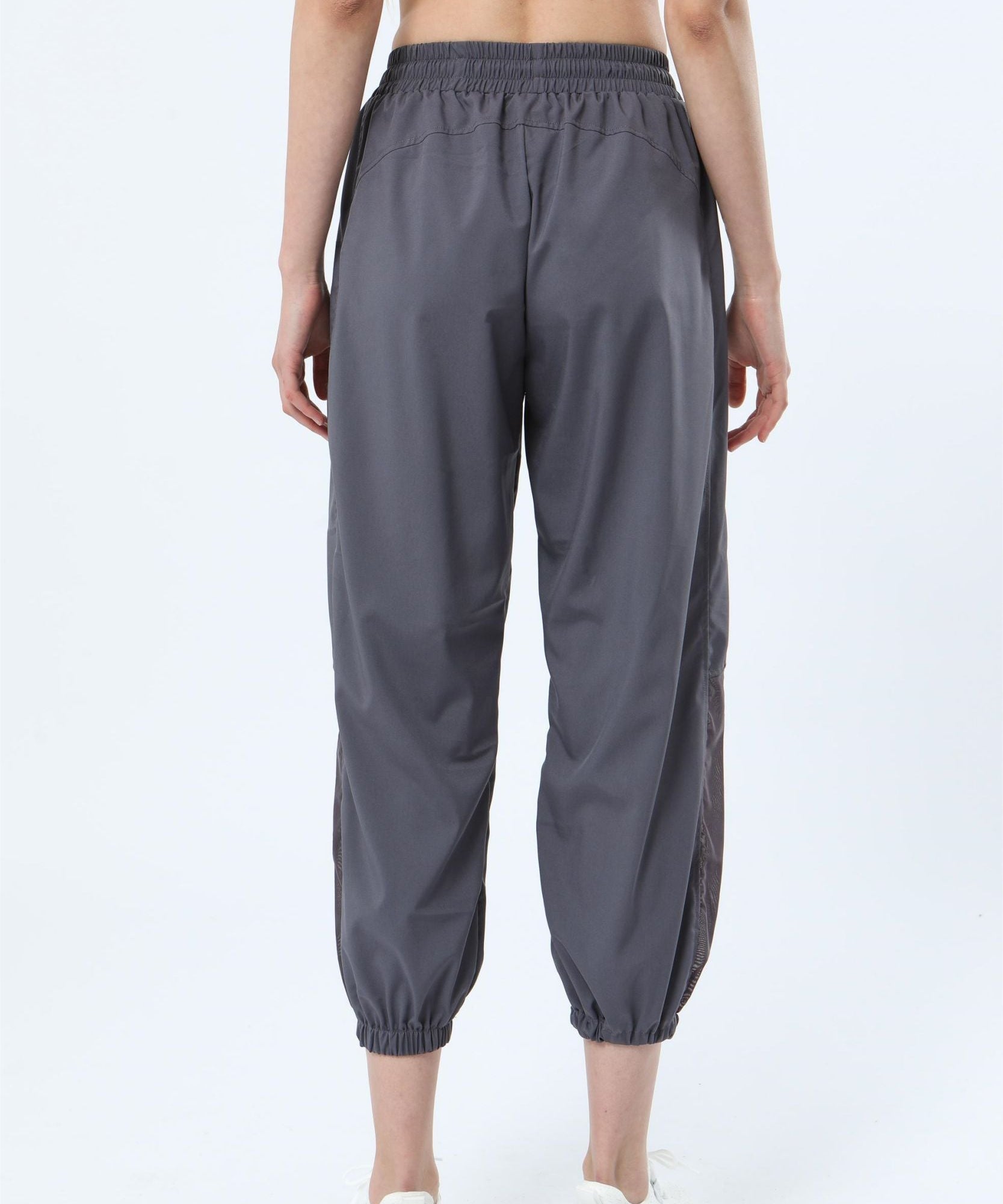 Mesh Panel Jogger Pants by bornfocus