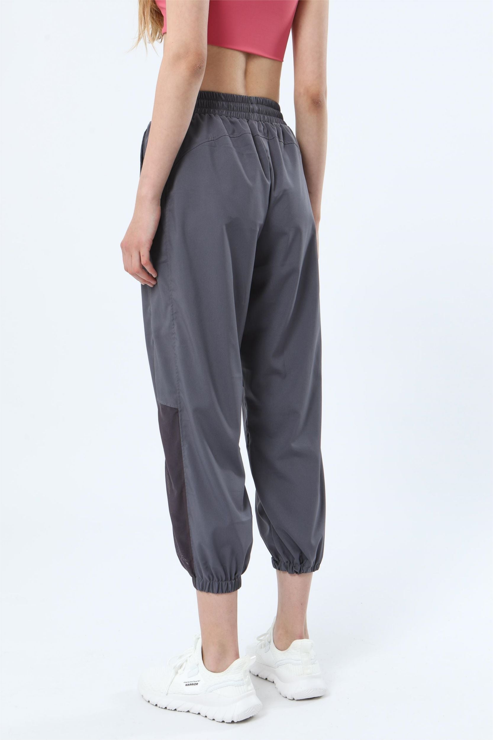 Mesh Panel Jogger Pants by bornfocus