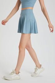 Ribbed Pleated Tennis Skirts by bornfocus