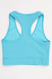 Ribbed Racerback Sports Bra by bornfocus