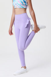 Scalloped Edge Ballet Leggings by bornfocus