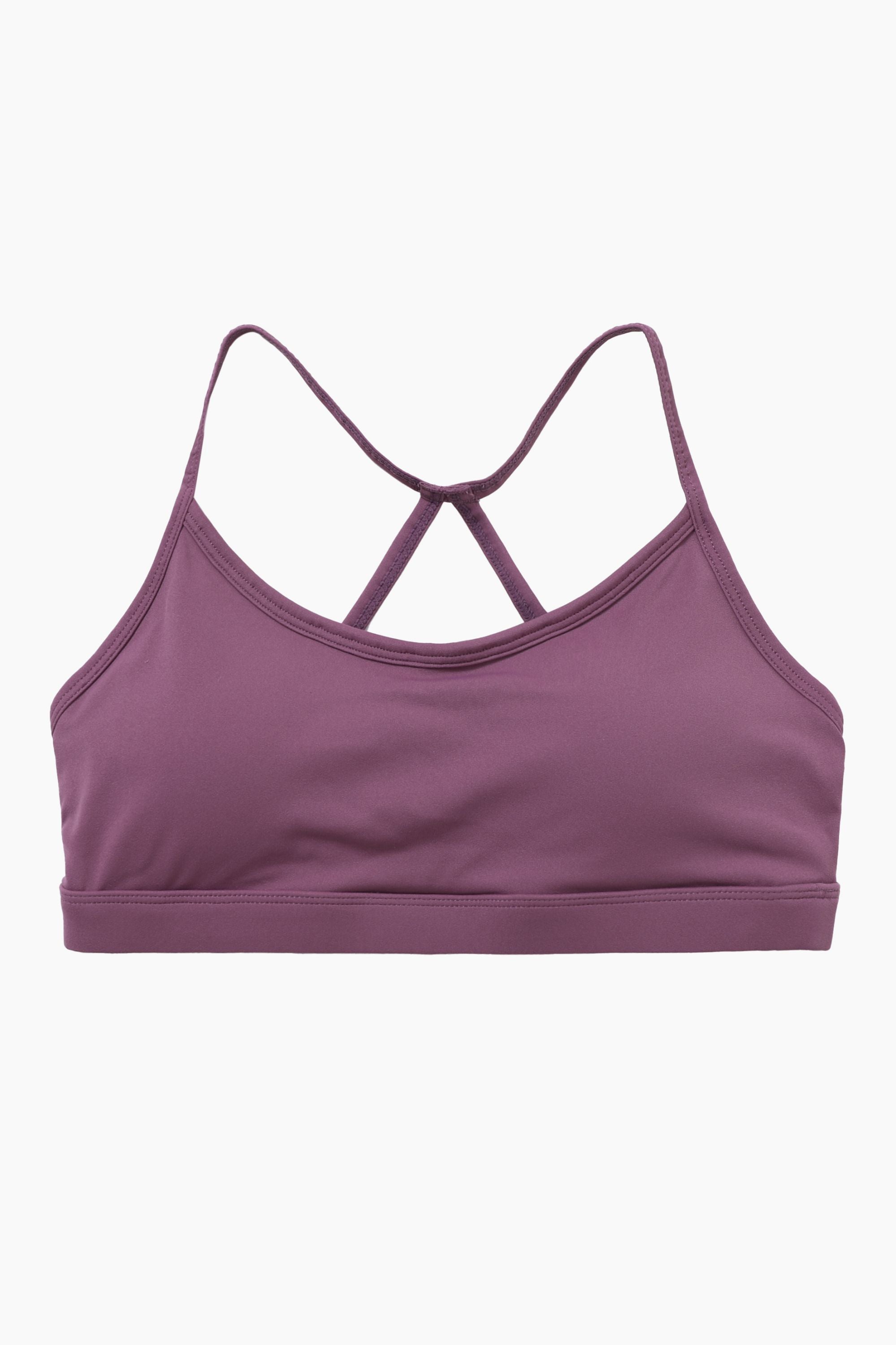 Scoop Neck Strappy Sports Bra by bornfocus