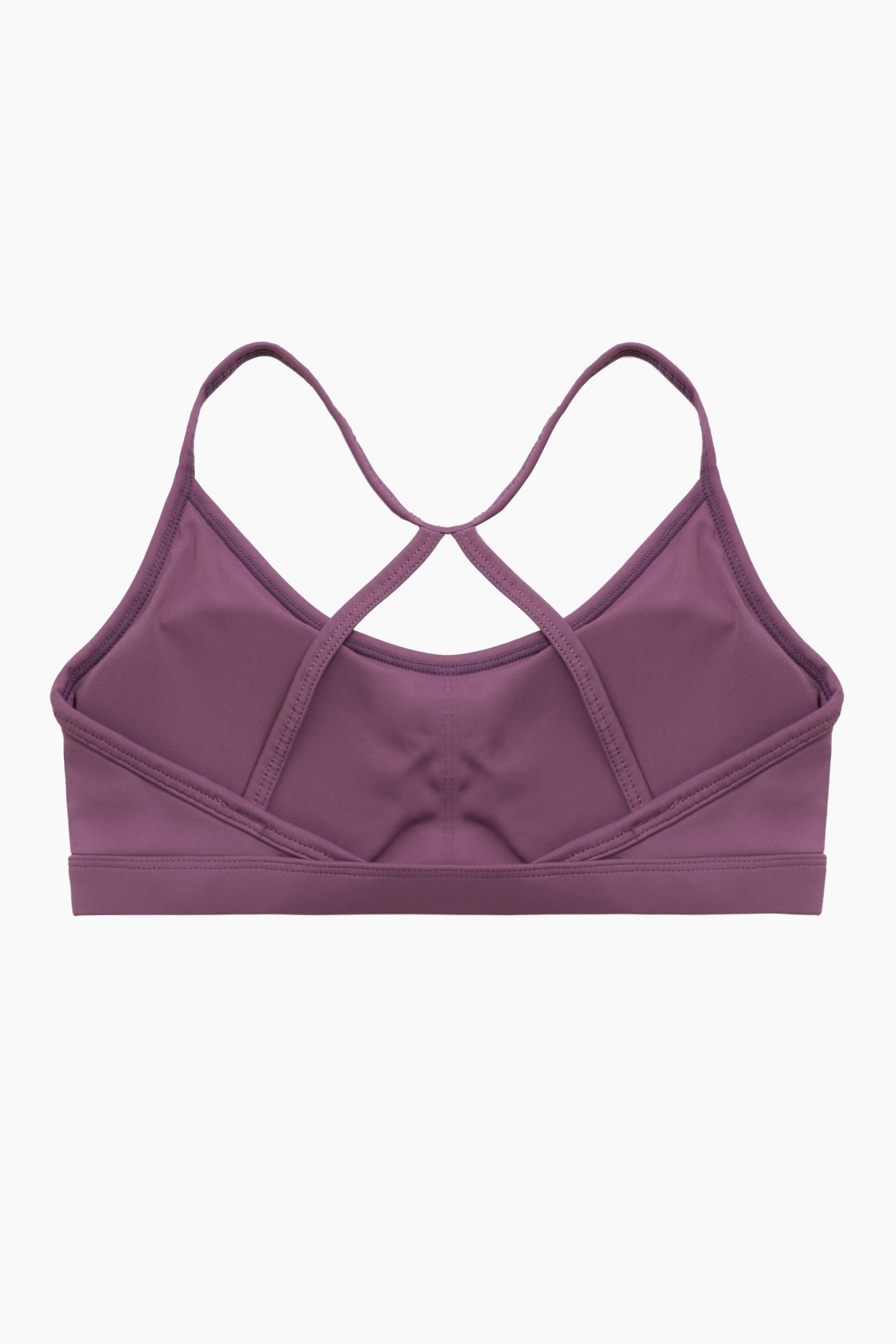 Scoop Neck Strappy Sports Bra by bornfocus