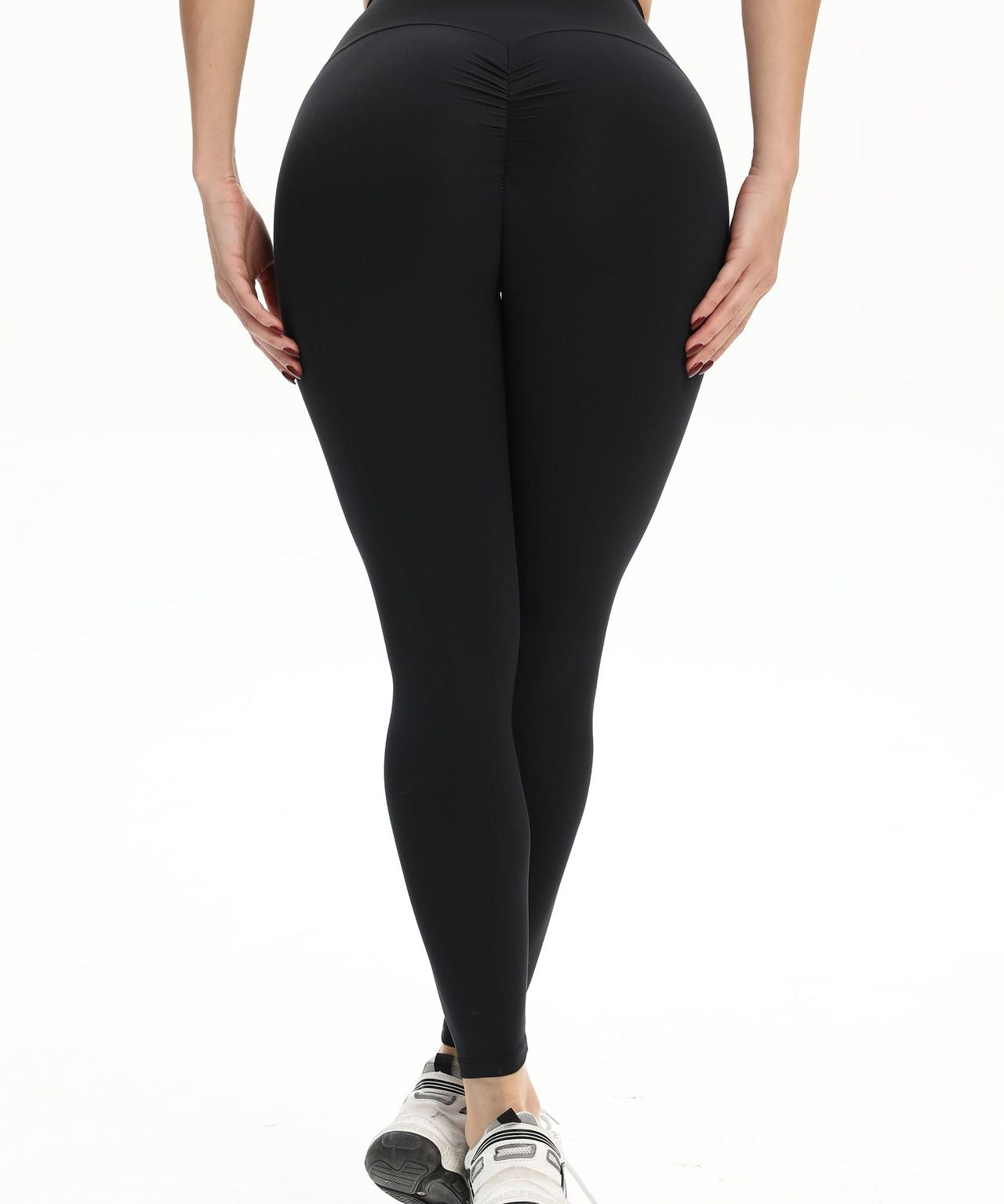 High-Rise Scrunch Butt Leggings by bornfocus