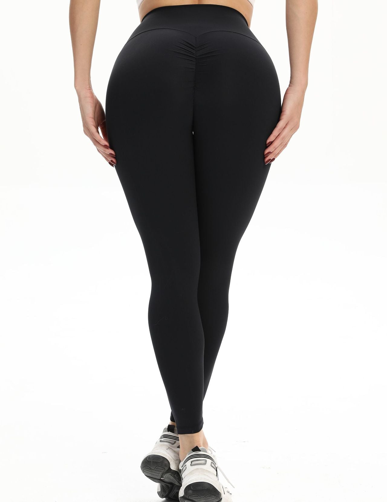 High-Rise Scrunch Butt Leggings by bornfocus