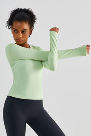 Sculpt Long Sleeve Athletic Top by bornfocus