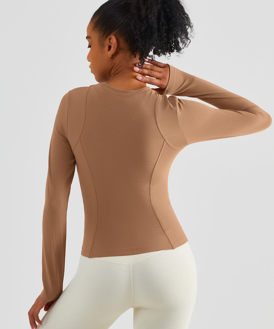 Sculpt Long Sleeve Athletic Top by bornfocus