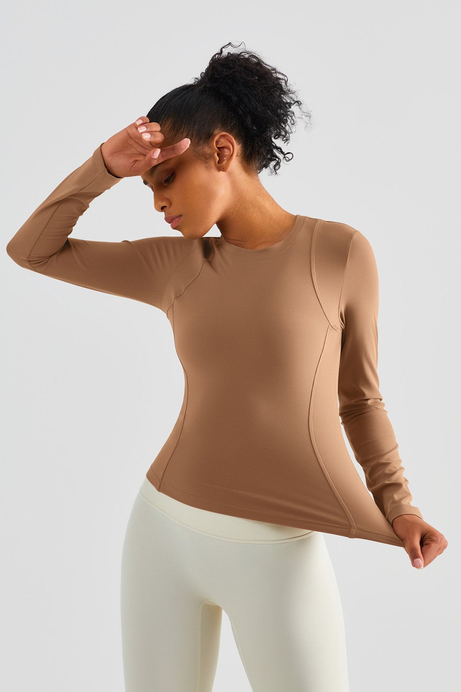 Sculpt Long Sleeve Athletic Top by bornfocus