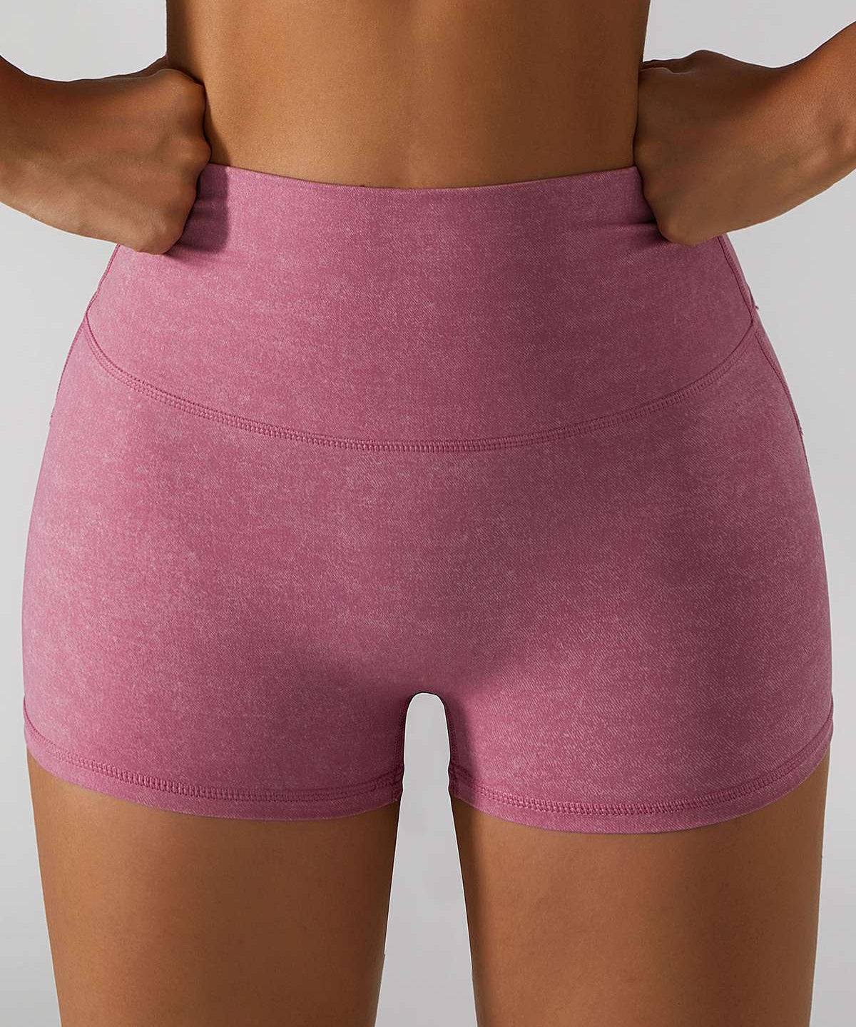 High Rise Seamless Butt-Sculpting Shorts by bornfocus