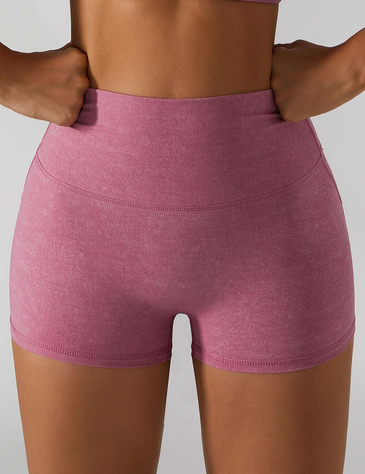 High Rise Seamless Butt-Sculpting Shorts by bornfocus