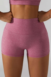 High Rise Seamless Butt-Sculpting Shorts by bornfocus