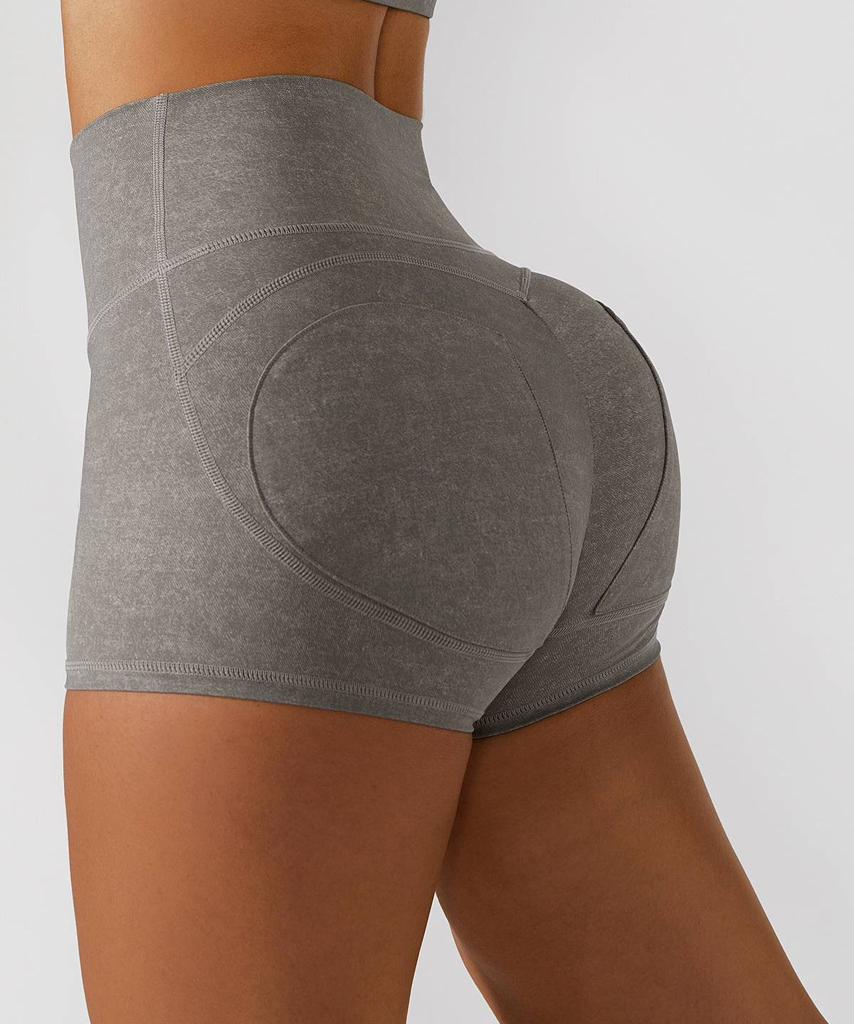 High Rise Seamless Butt-Sculpting Shorts by bornfocus