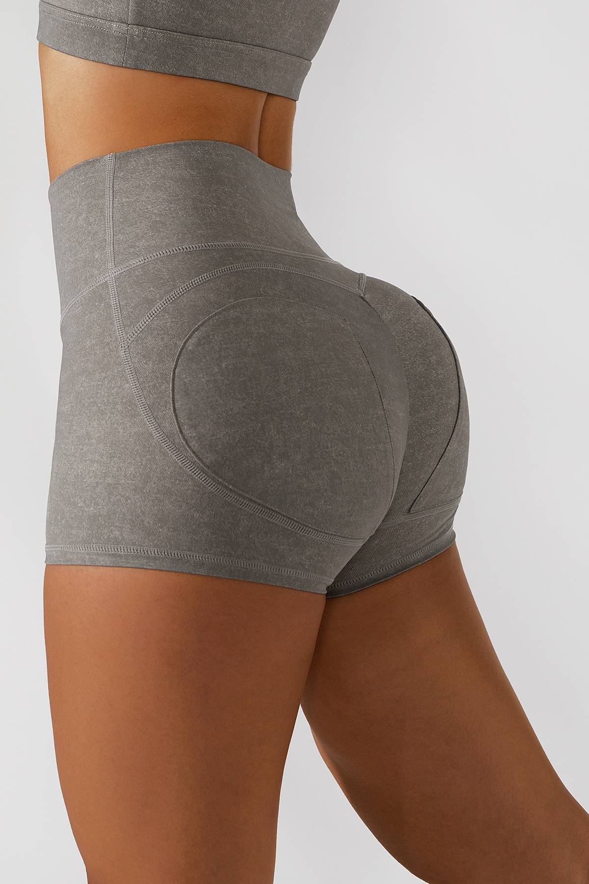 High Rise Seamless Butt-Sculpting Shorts by bornfocus