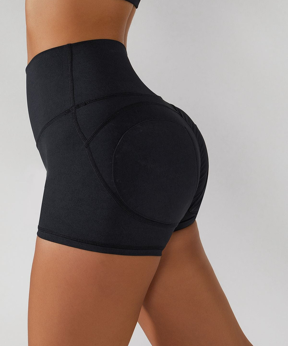 High Rise Seamless Butt-Sculpting Shorts by bornfocus