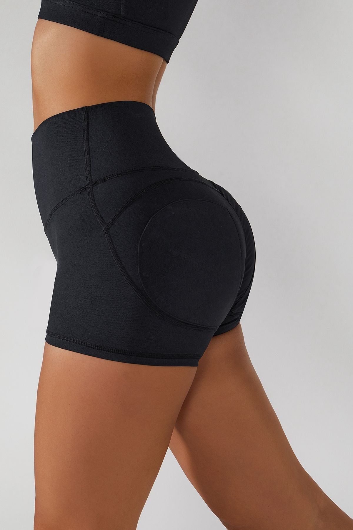 High Rise Seamless Butt-Sculpting Shorts by bornfocus