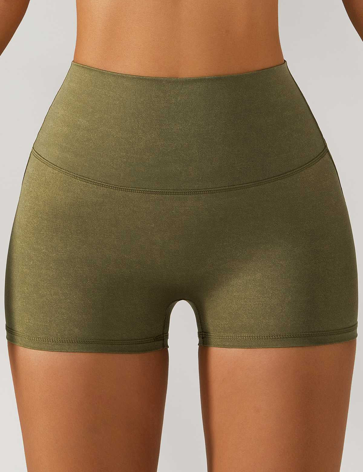 High Rise Seamless Butt-Sculpting Shorts by bornfocus