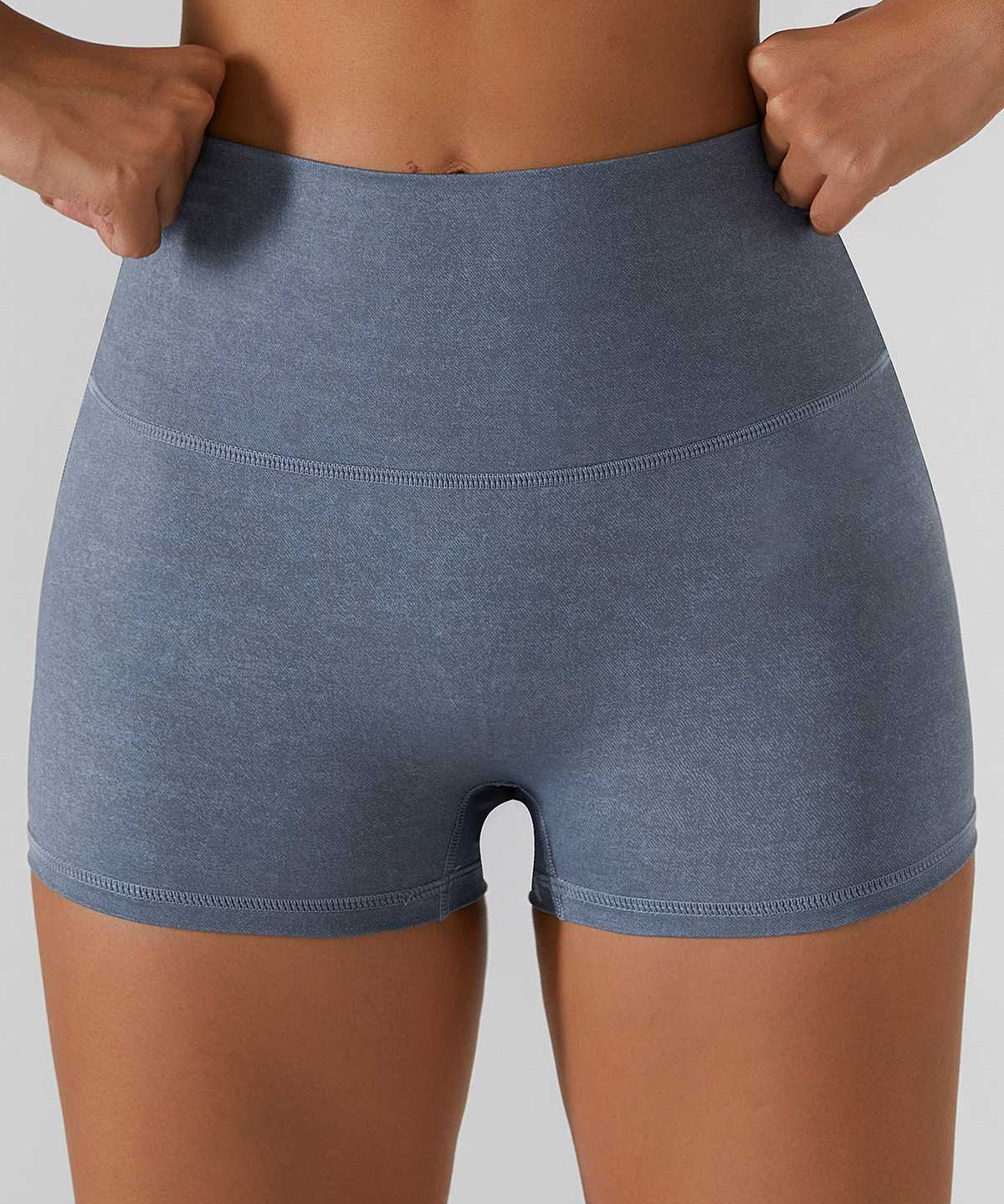 High Rise Seamless Butt-Sculpting Shorts by bornfocus