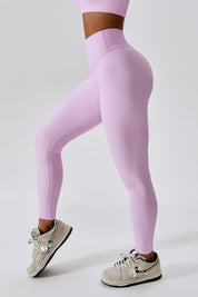 Ribbed Scrunch Butt Leggings by bornfocus