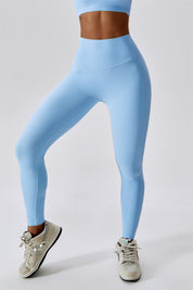 Ribbed Scrunch Butt Leggings by bornfocus