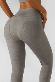 No Front Seam Butt-Sculpt Leggings by bornfocus