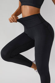 No Front Seam Butt-Sculpt Leggings by bornfocus