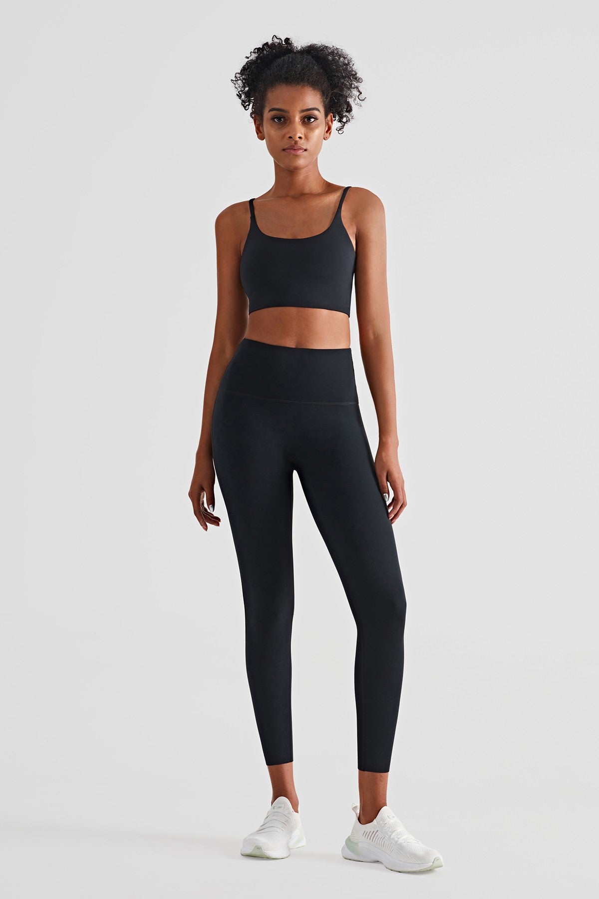 Spaghetti Straps Sports Bra & Leggings Set Activewear by bornfocus